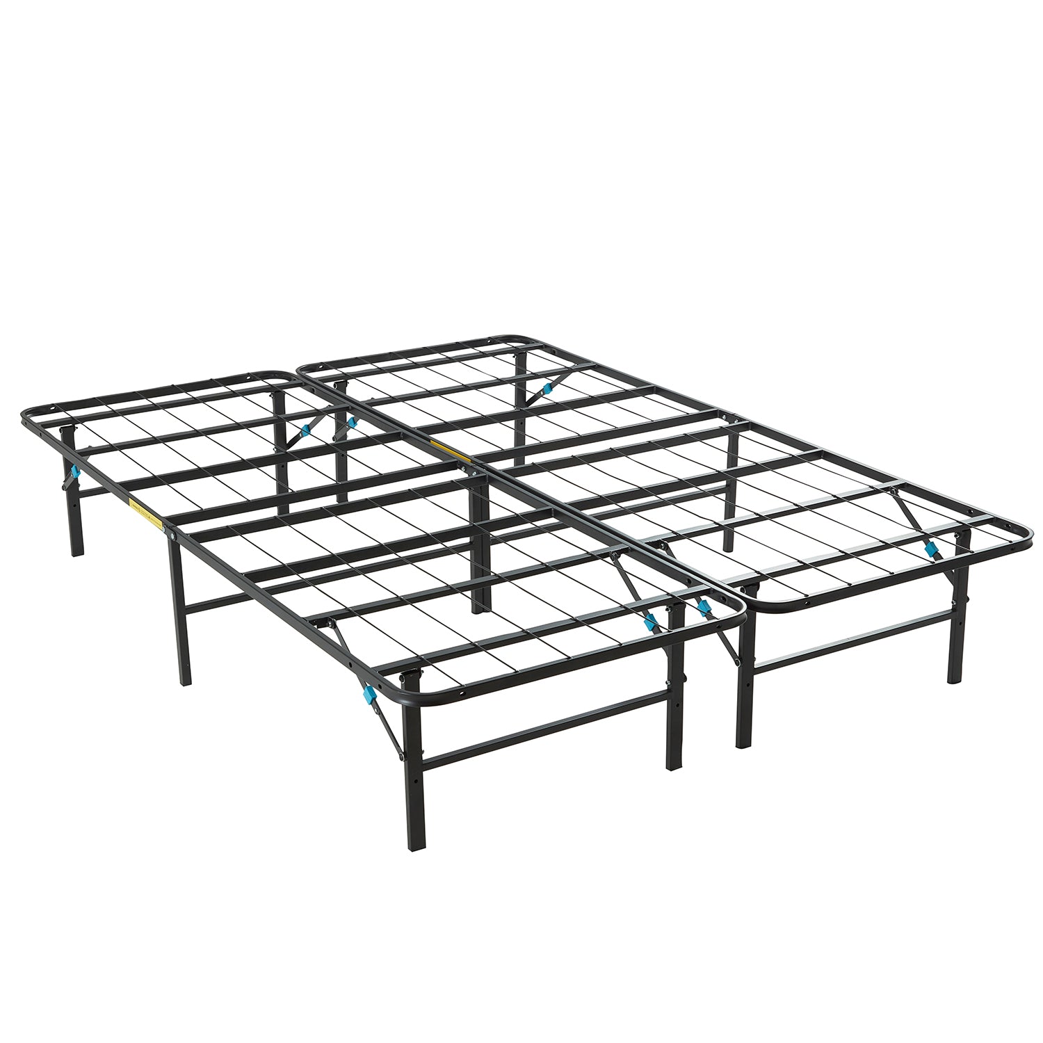14" Dormi Foldable Metal Platform Storage Bed Frame - Dormi