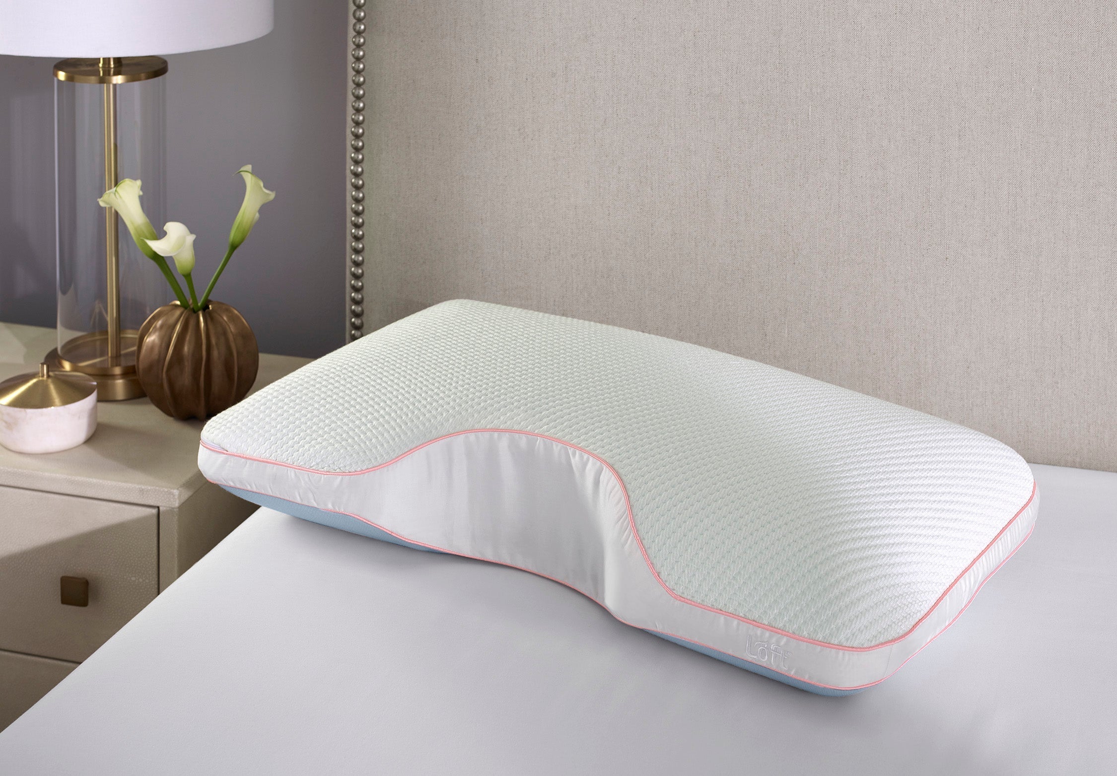 Cool Control Pillow side sleeper