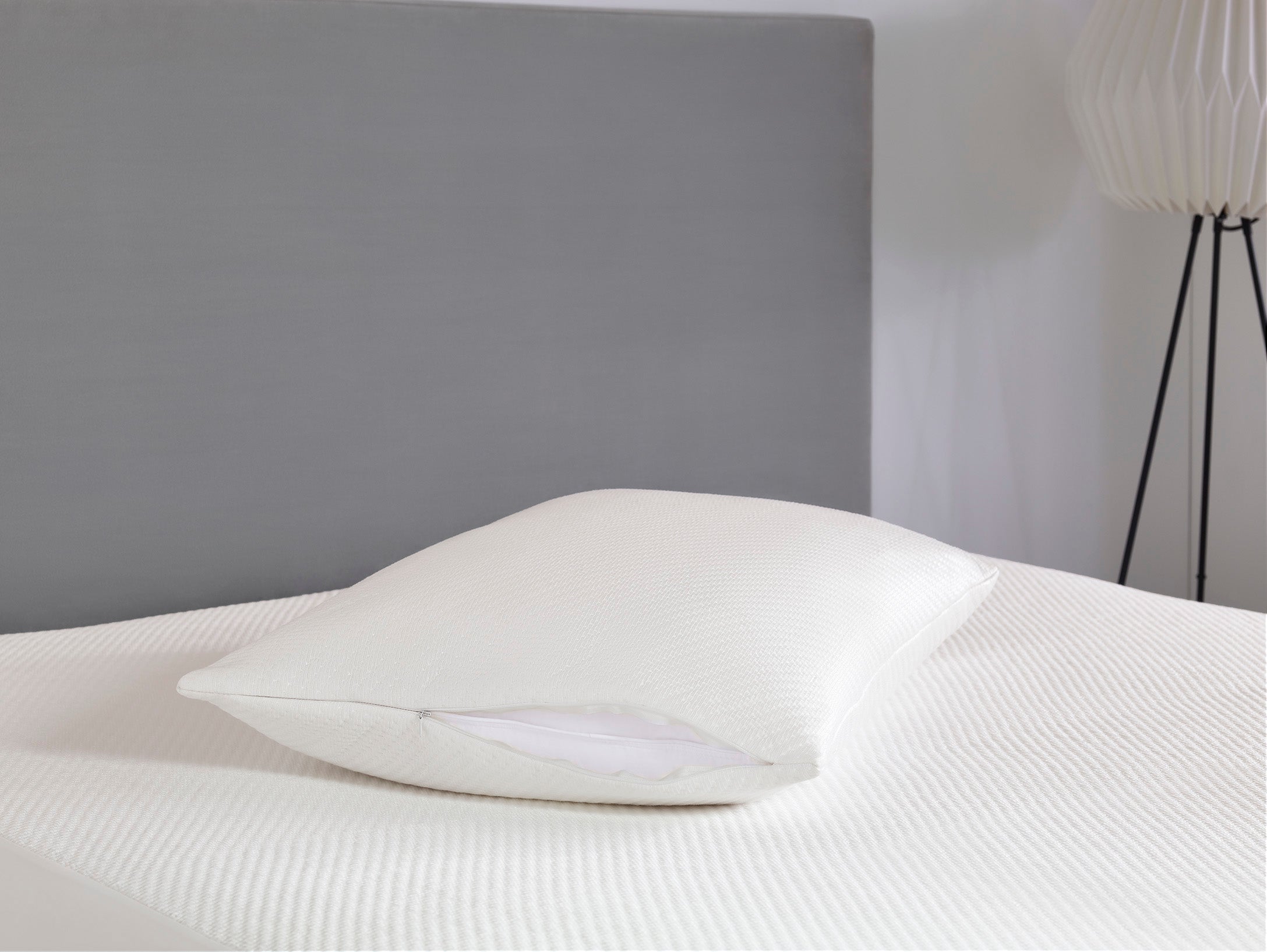 SmartGuard Premium Pillow Protectors on bed