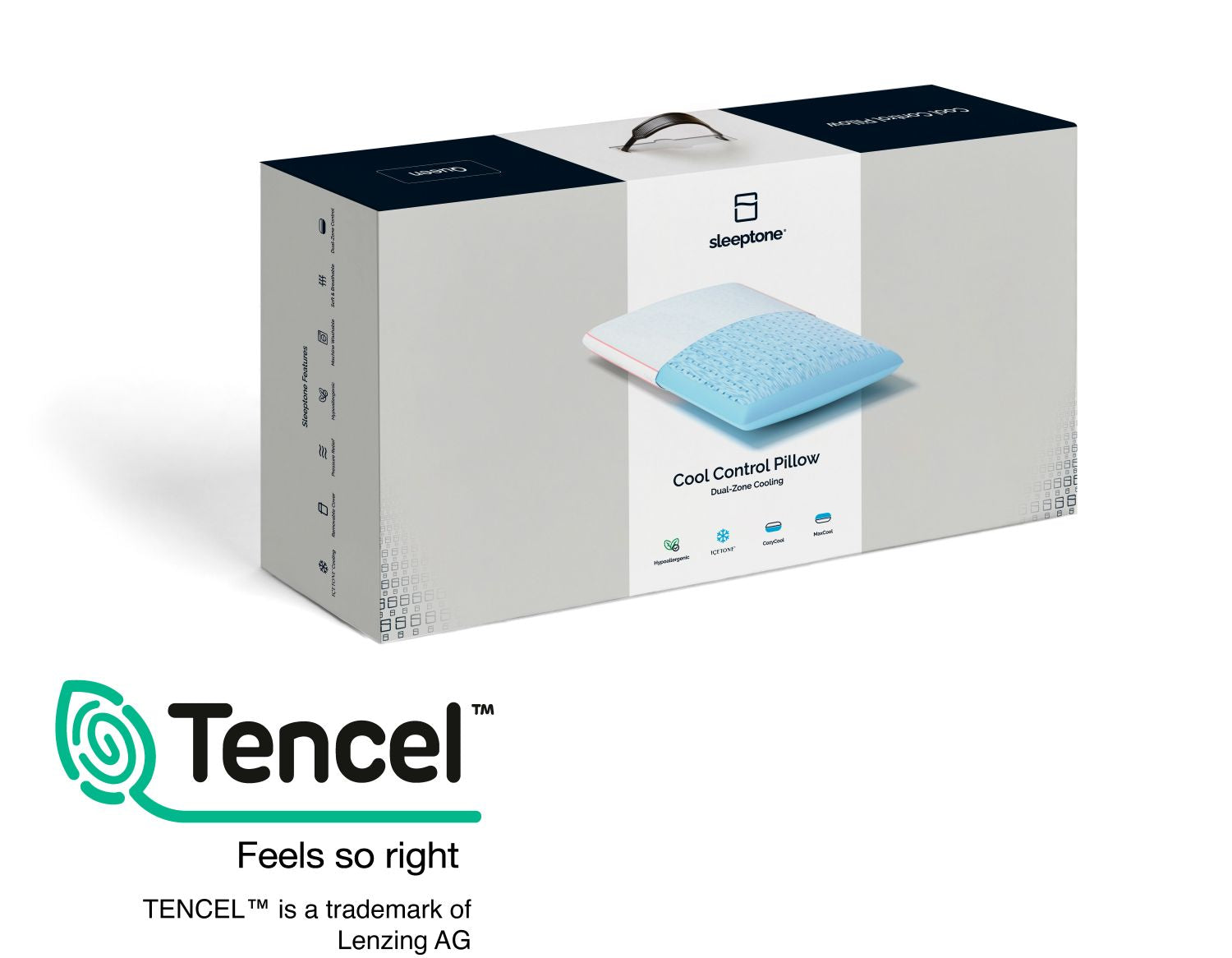 Cool Control Pillow packaging